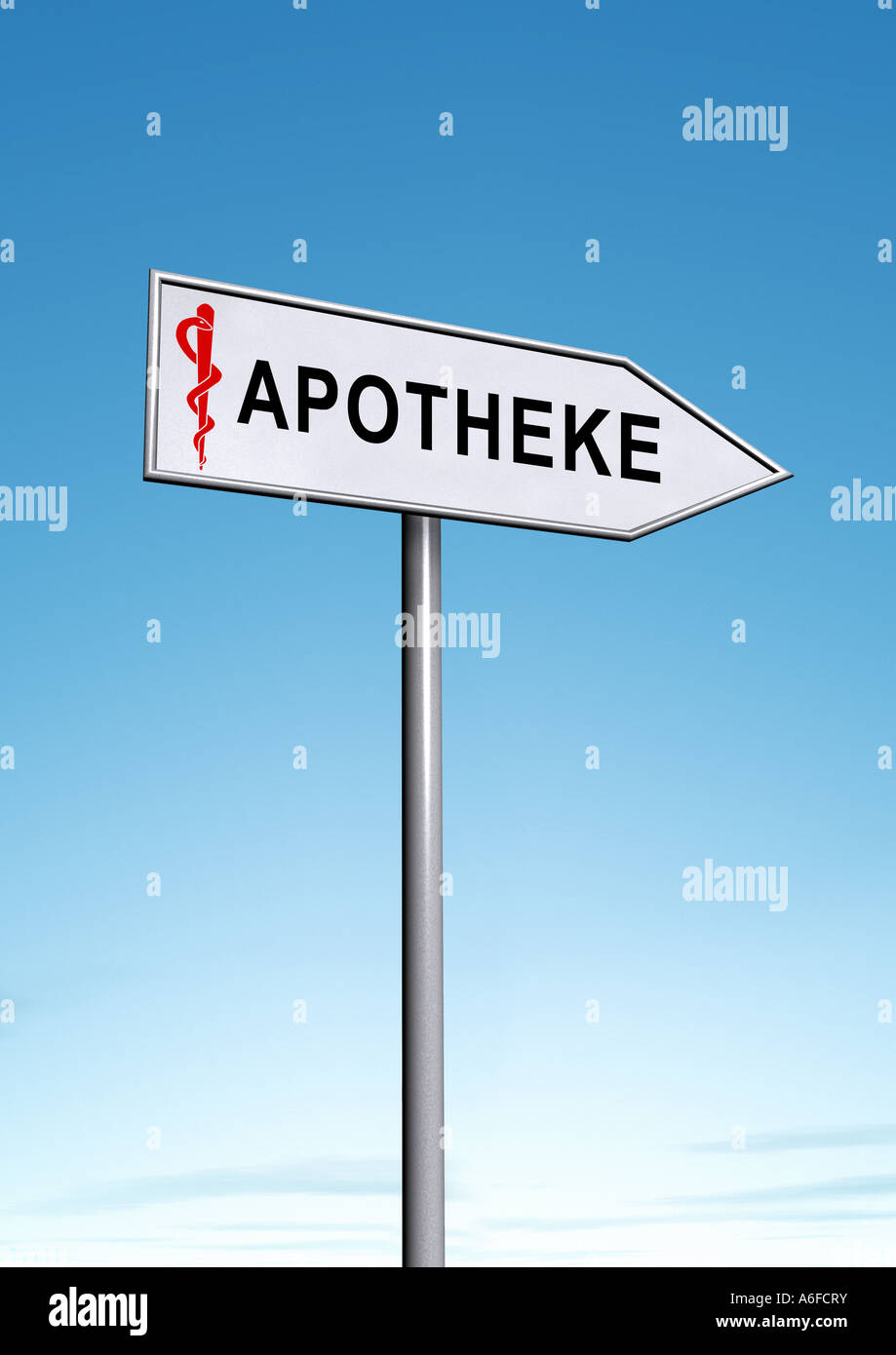 pharmacy Apotheke Stock Photo