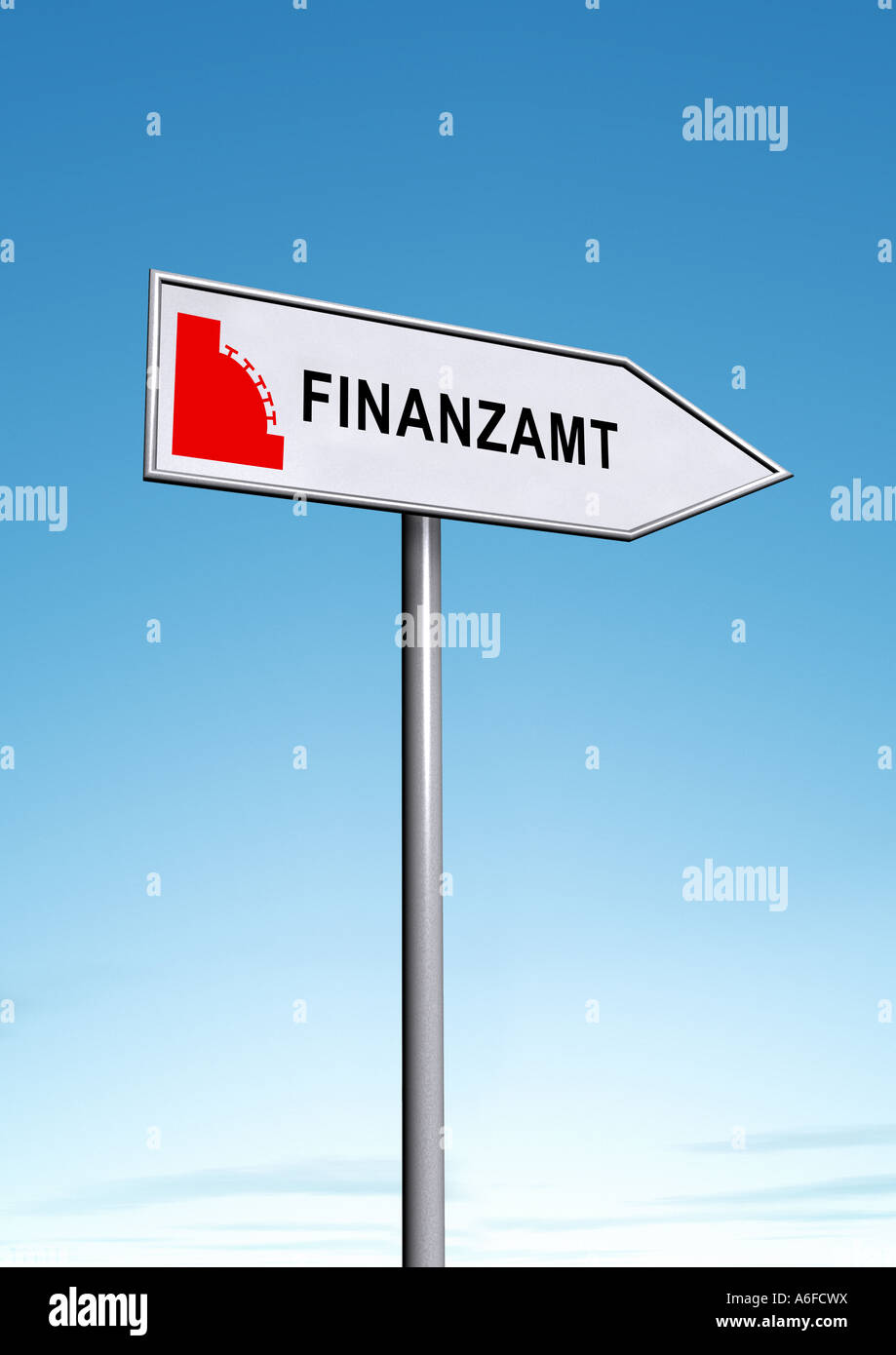 tax office Finanzamt Stock Photo