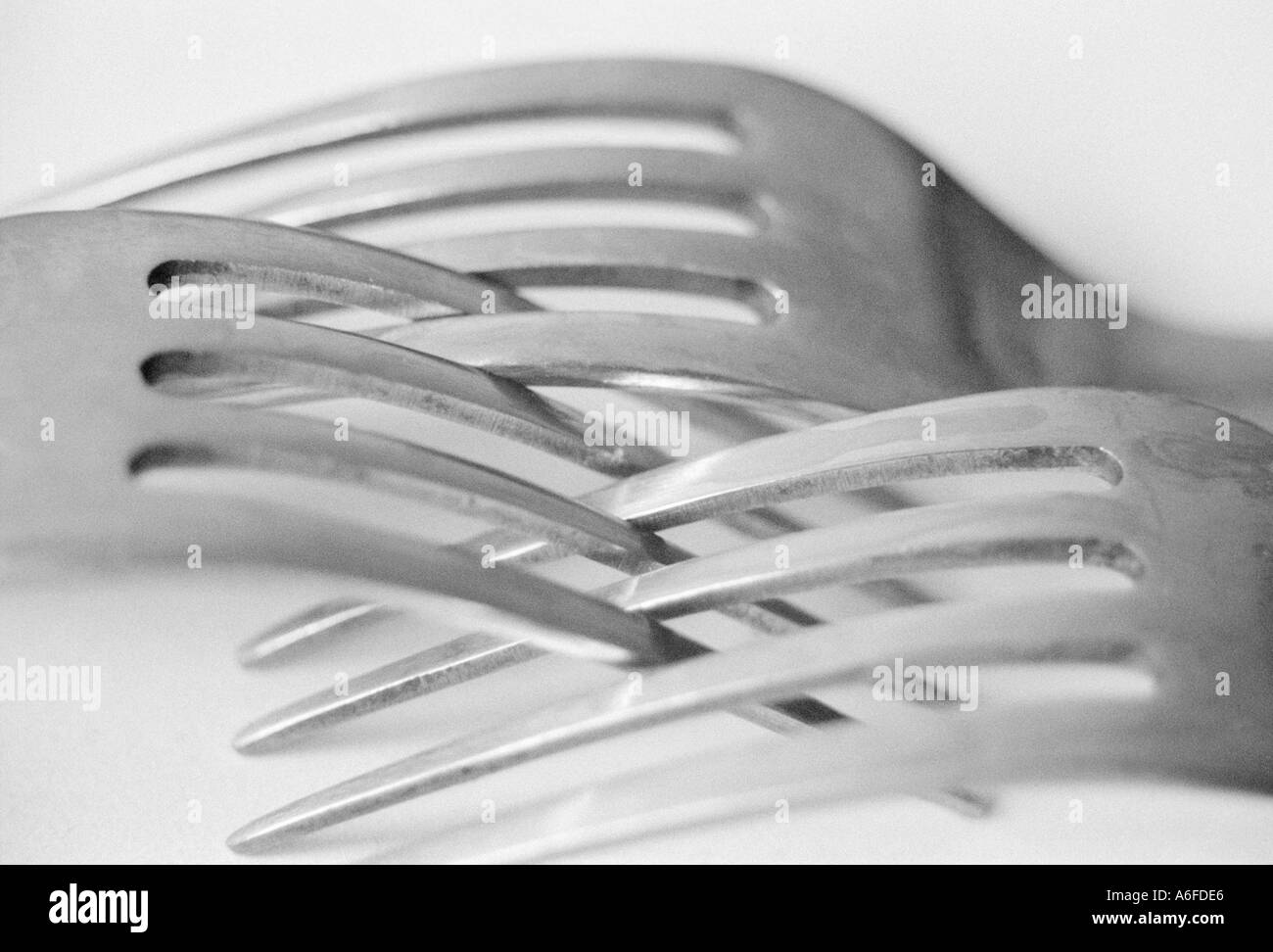 3 forks hi-res stock photography and images - Alamy