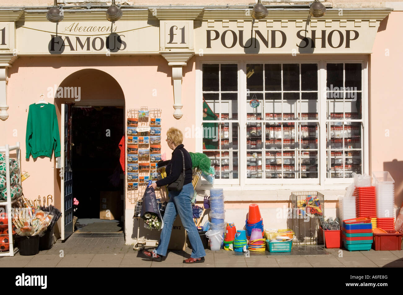 the famous pound shop cheap plastic goods for sale aberaeron ceredigion