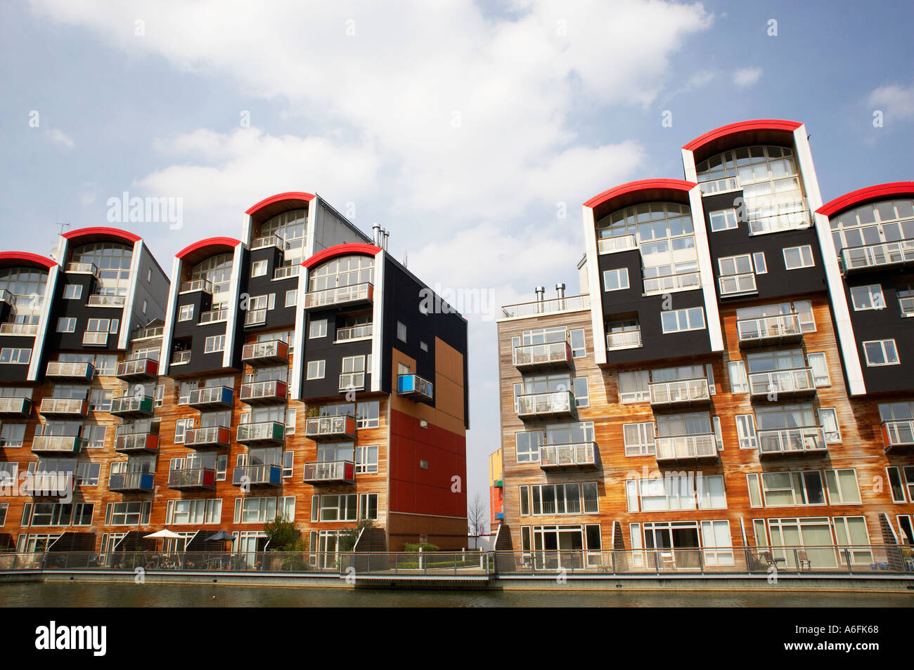 Greenwich Millennium Village Stock Photo Alamy