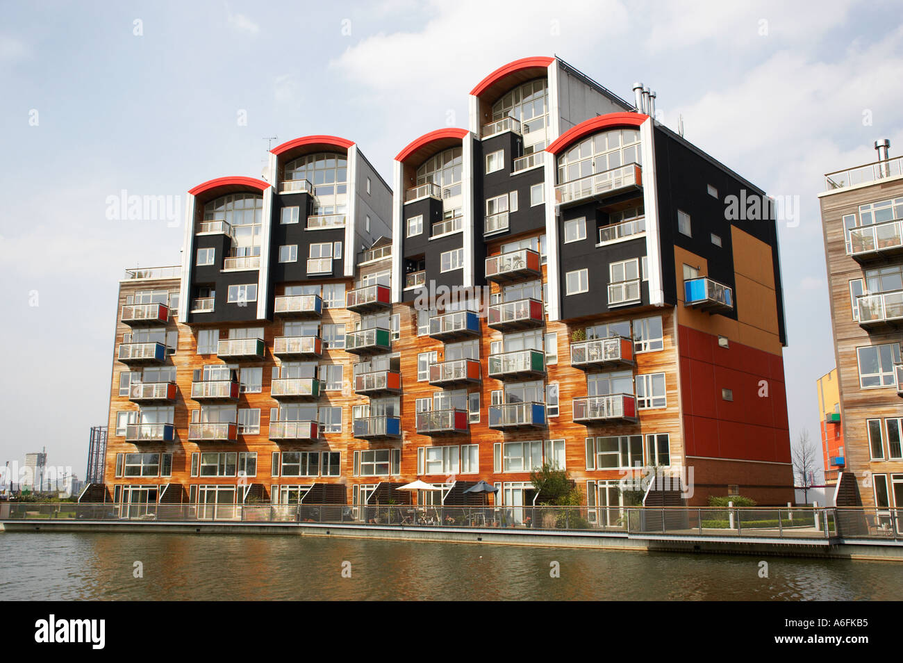 Greenwich Millennium Village Stock Photo Alamy