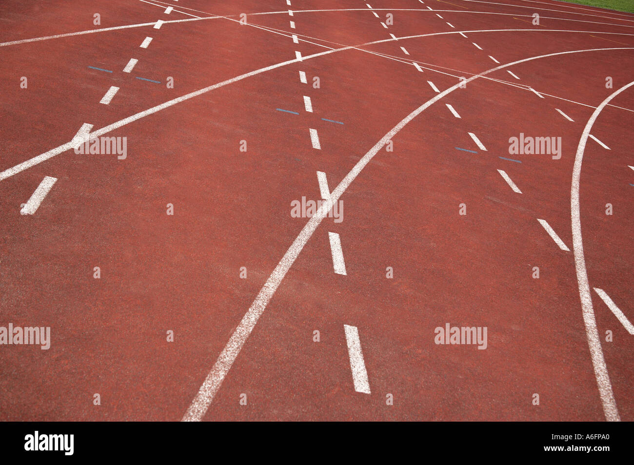 running track Stock Photo