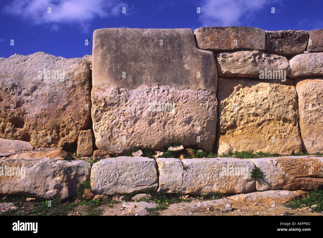 Hagar Qim, Malta Stock Photo Alamy