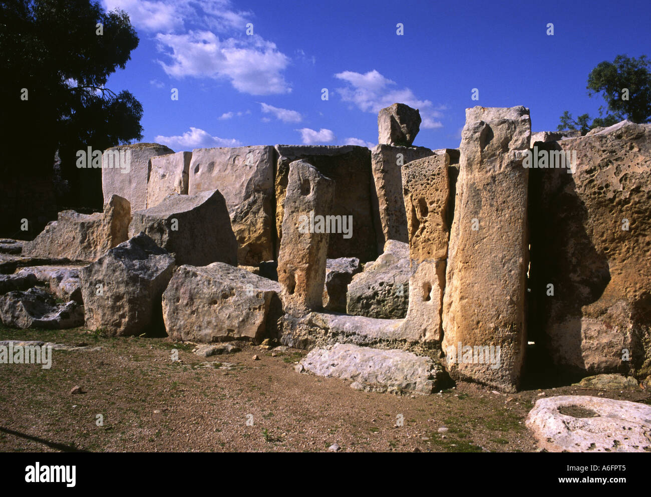 Hagar Qim, Malta Stock Photo Alamy