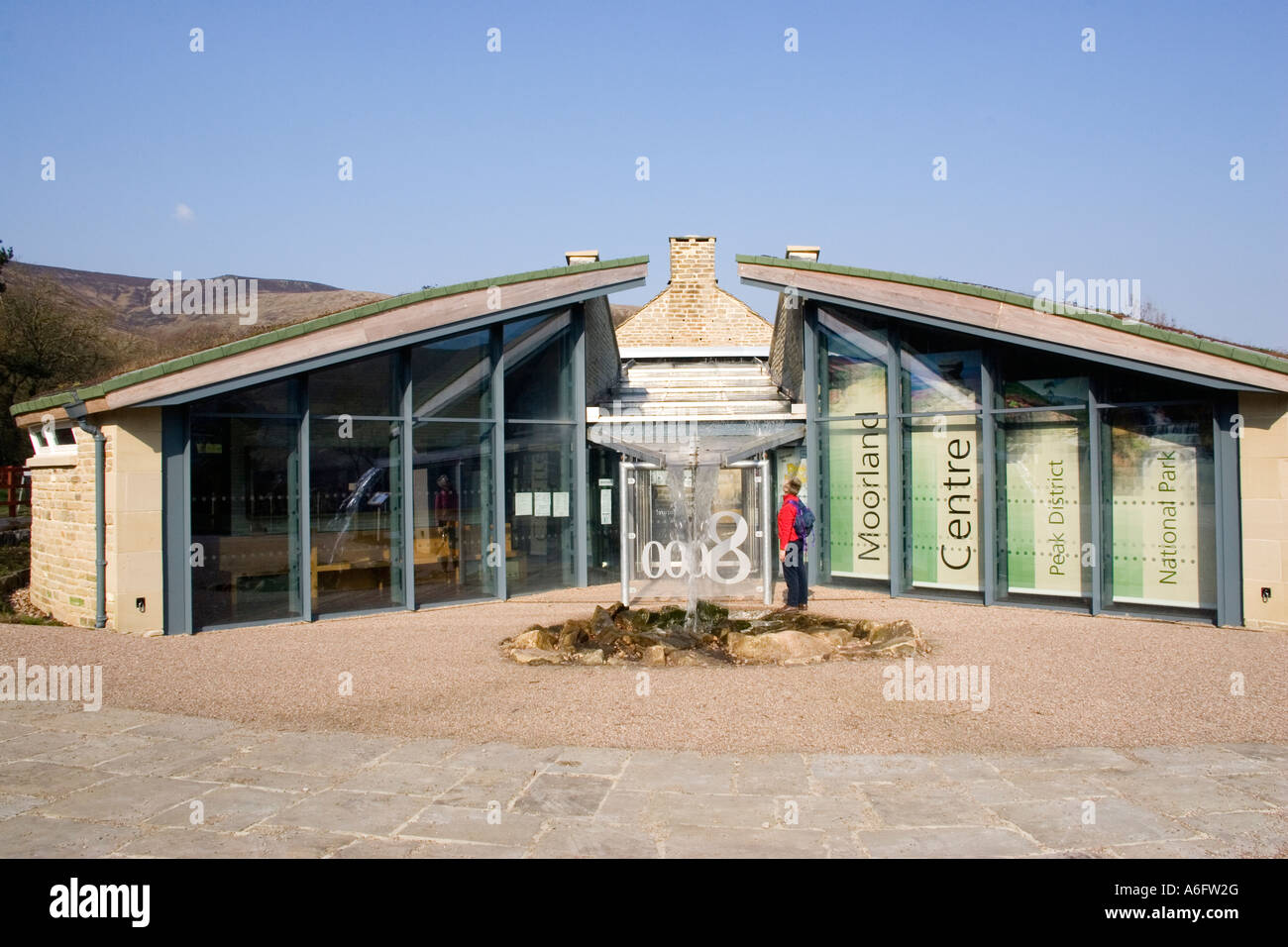 Edale visitors centre, Peak District, Derbyshire, UK Stock Photo Alamy