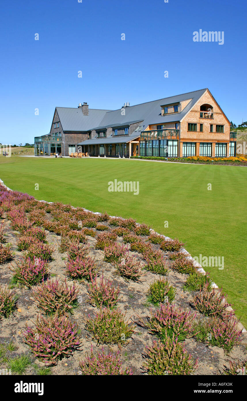 Lodge at Bandon Dunes Golf Resort Bandon Oregon Stock Photo Alamy