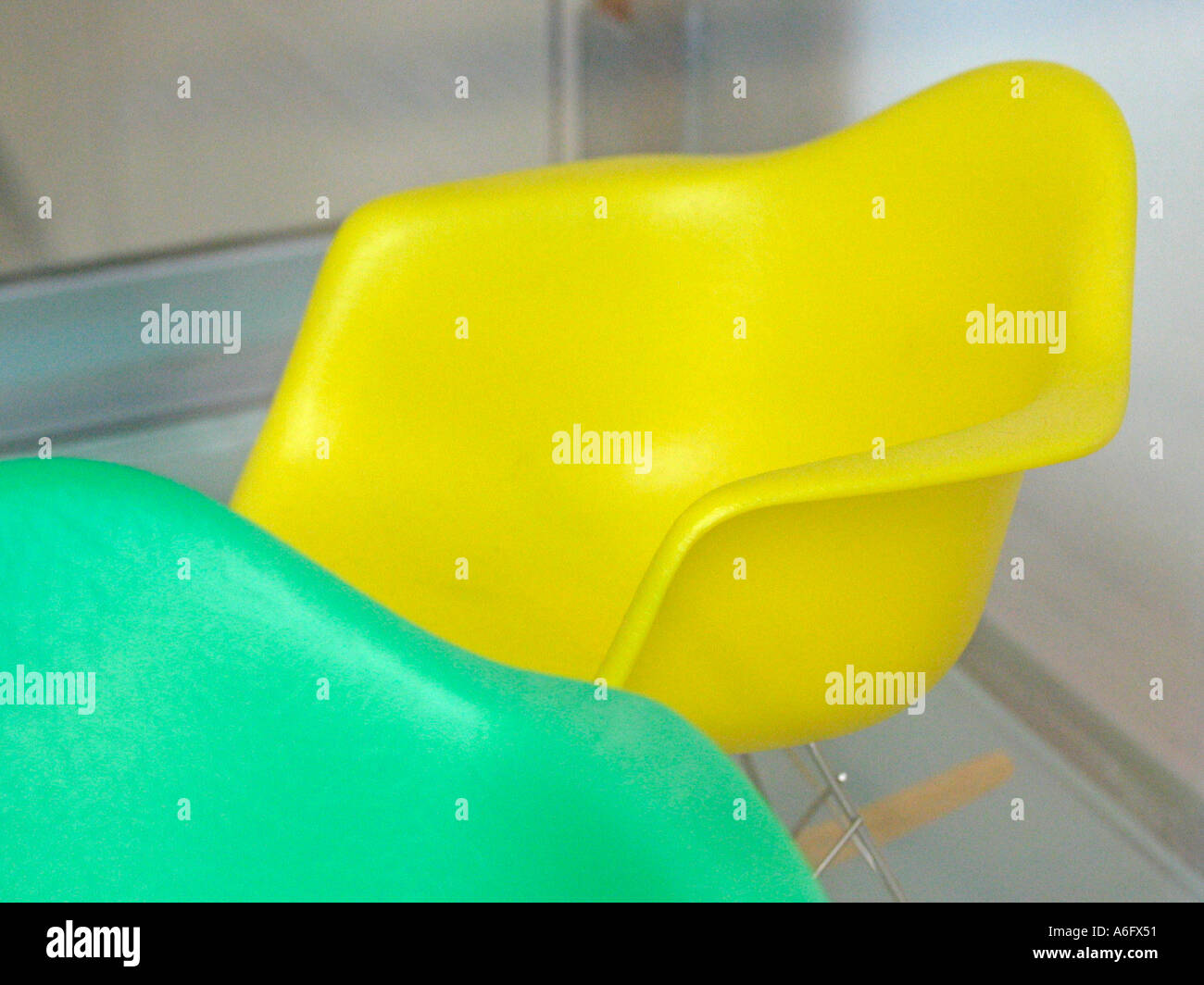 Miniature Eames rocking chair 1 Stock Photo Alamy
