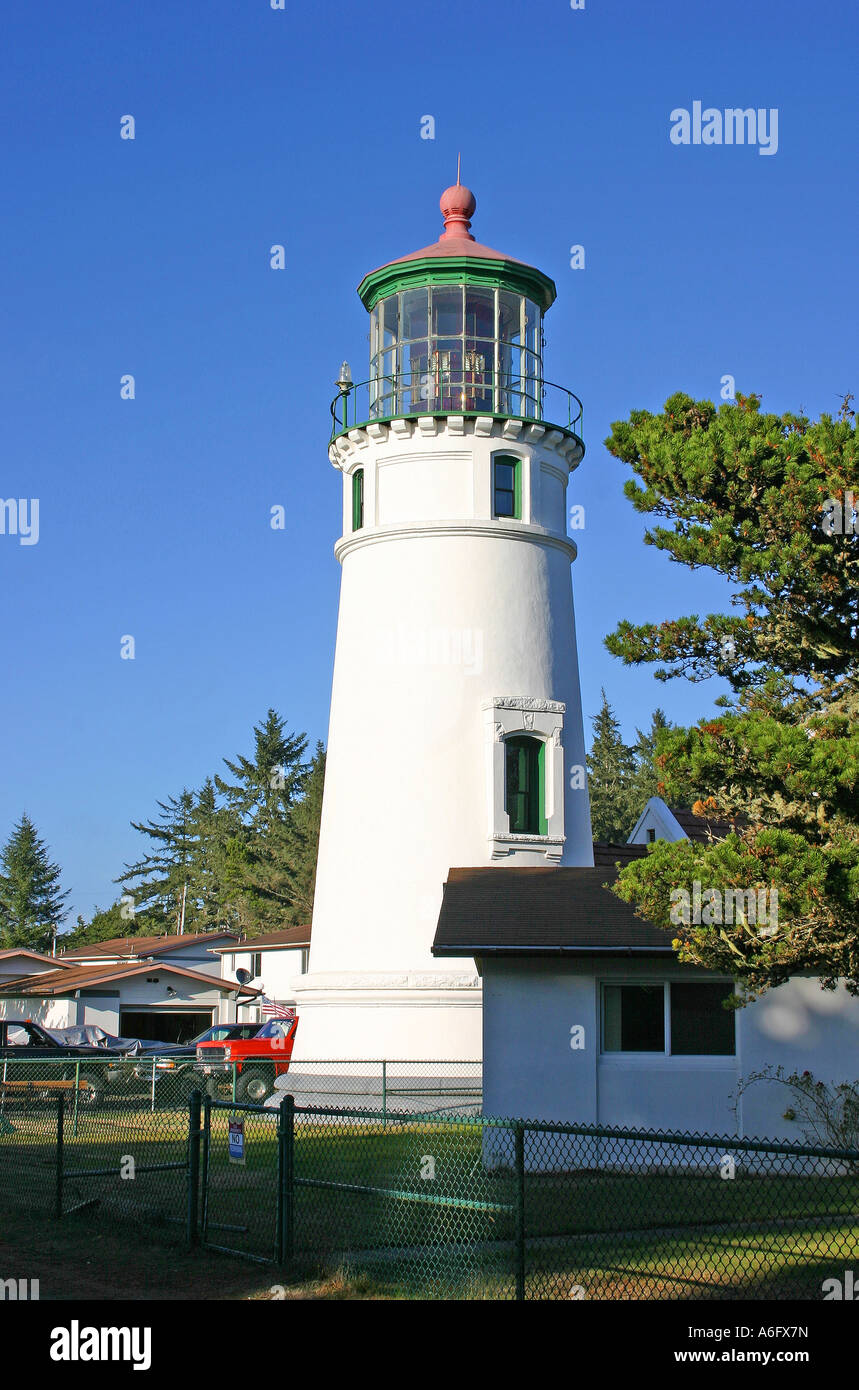 Umpqua Lighthouse State Park near Reedsport Oregon Stock Photo Alamy