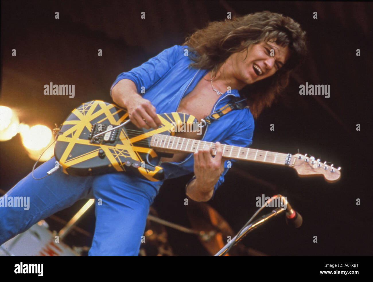 Van Halen Eddie Van Halen Stock Photo Alamy