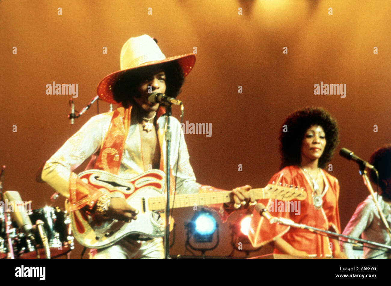 SLY AND THE FAMILY STONE - US group Stock Photo