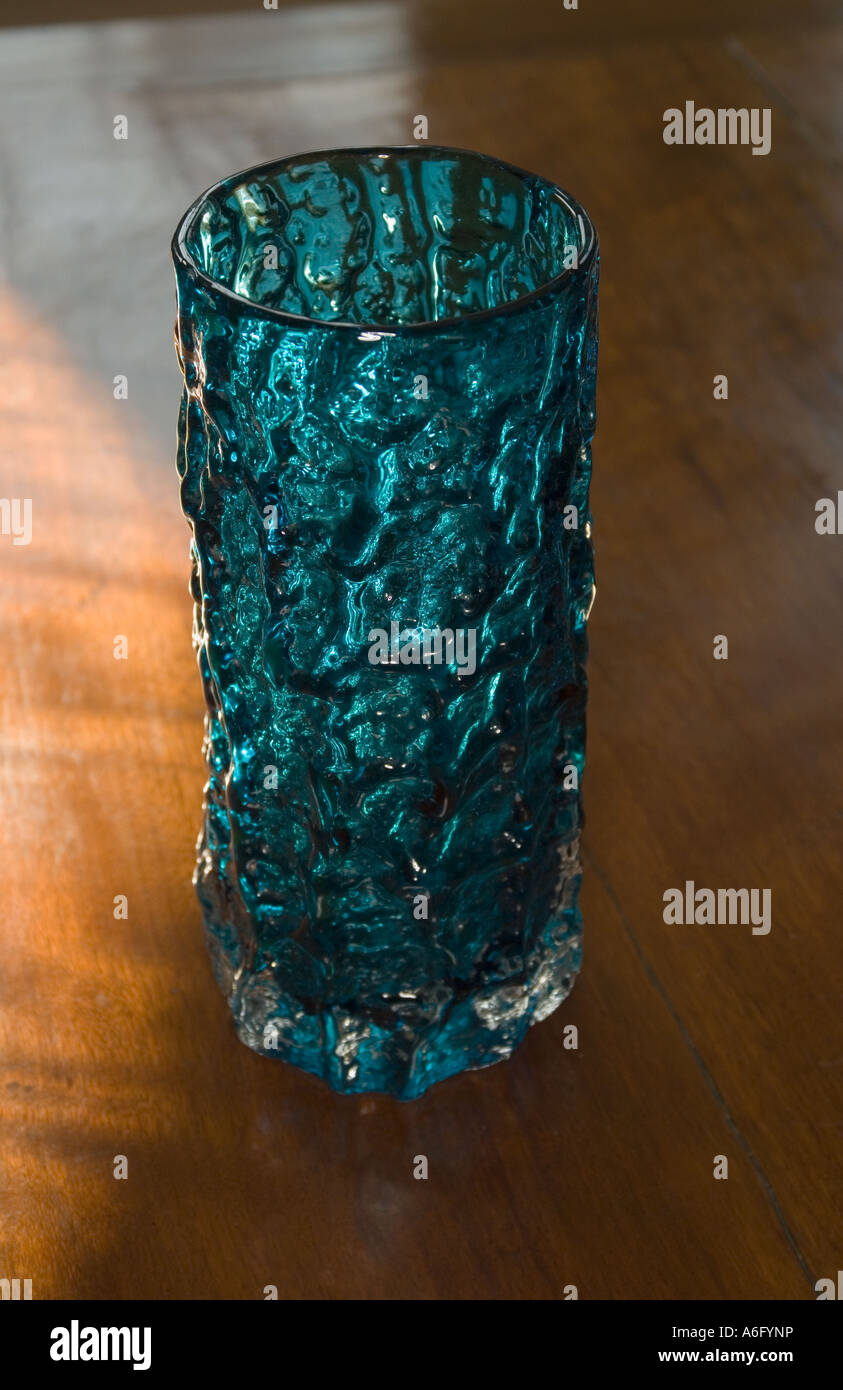 Whitefriars Glass vase Stock Photo