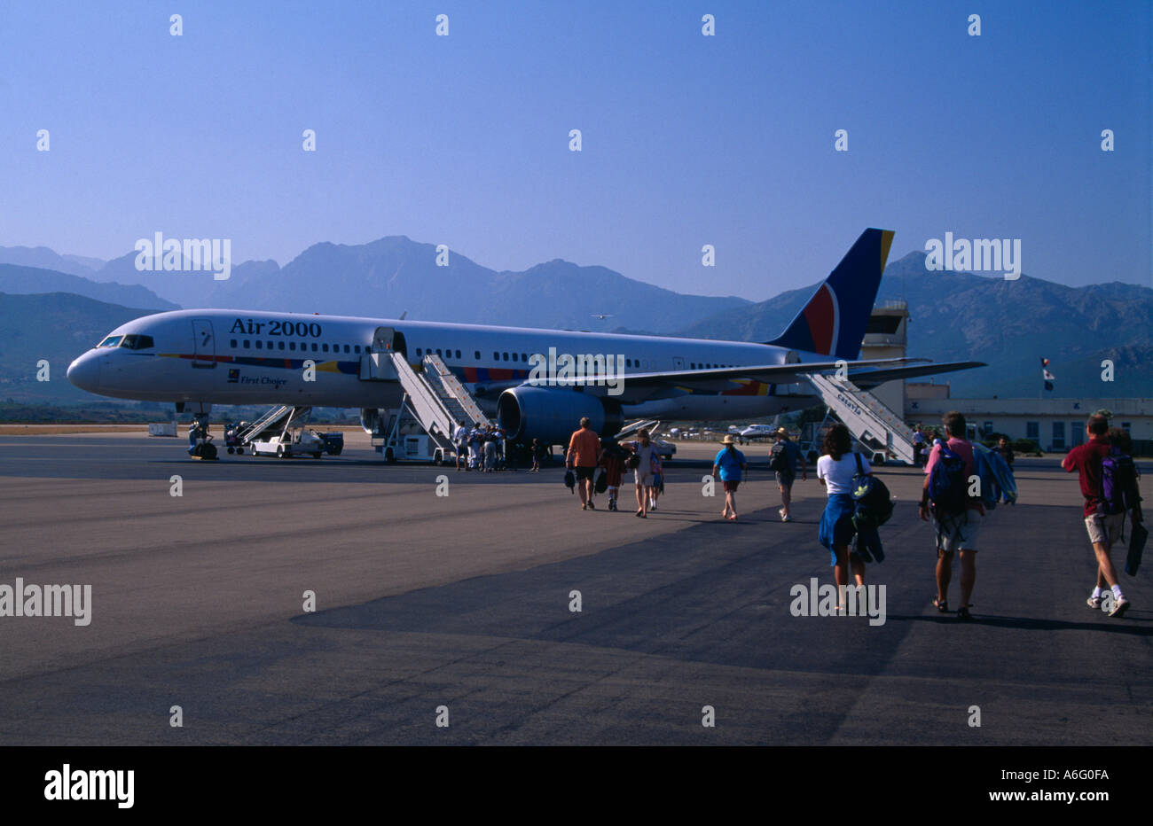 Corsica airport hi-res stock photography and images - Alamy