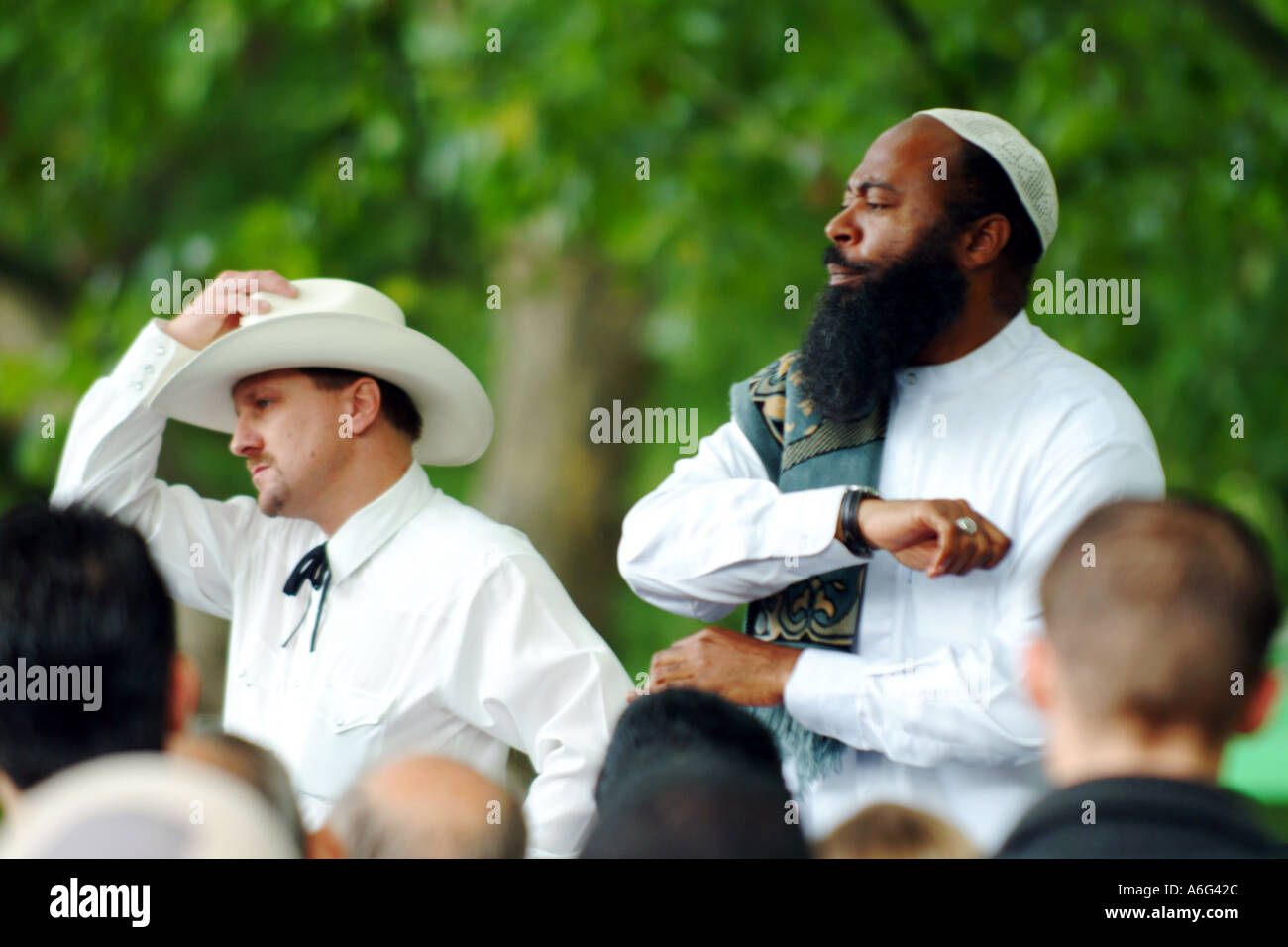 speaker s corner hyde park london Stock Photo - Alamy