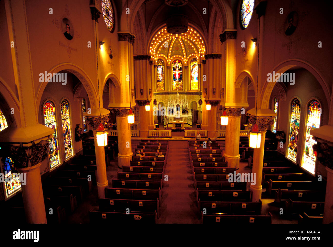 Holy Trinity Catholic Church Shreveport Louisiana Stock Photo 2131145