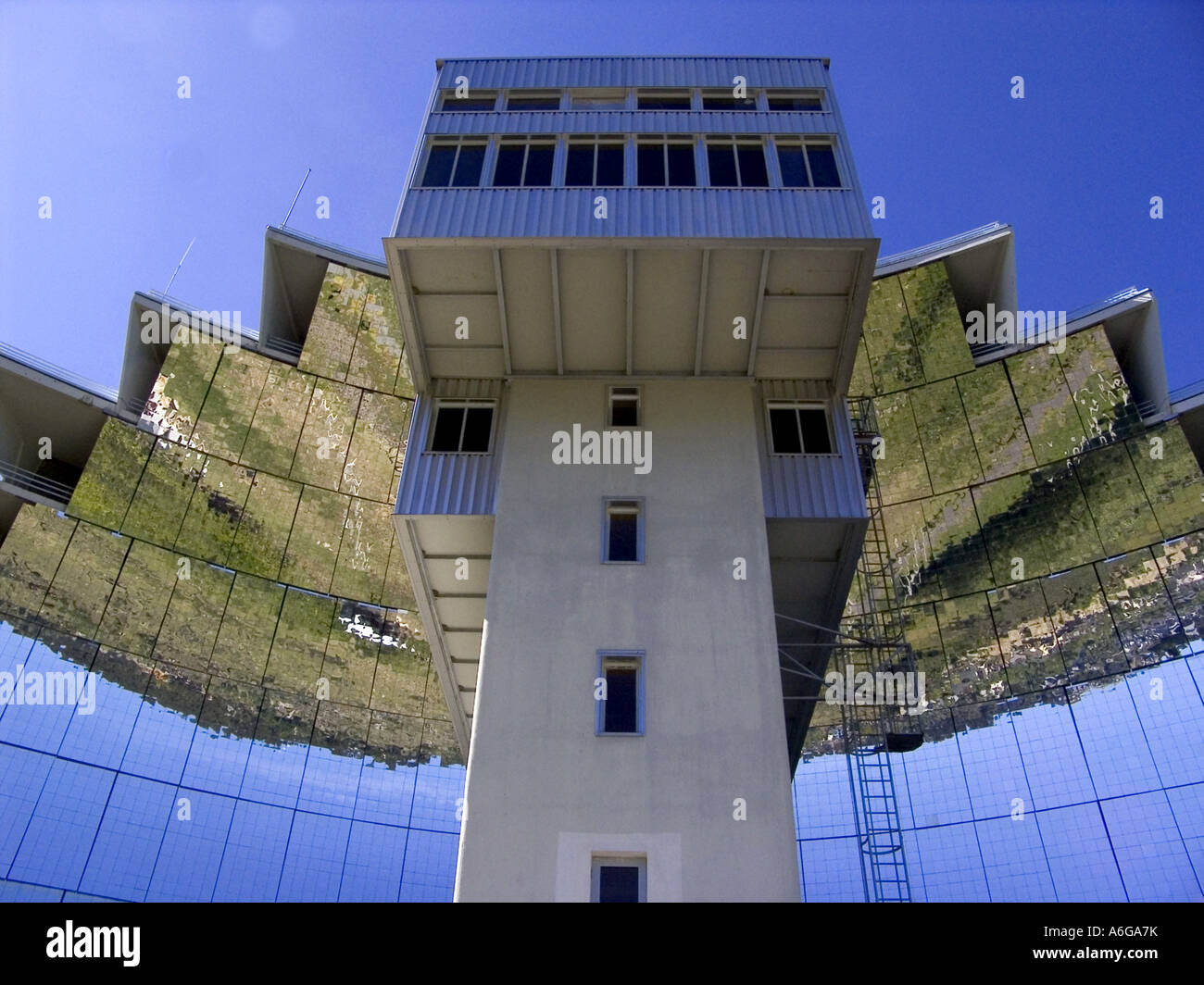 Solar Thermal Collector Font Romeu High Resolution Stock Photography ...