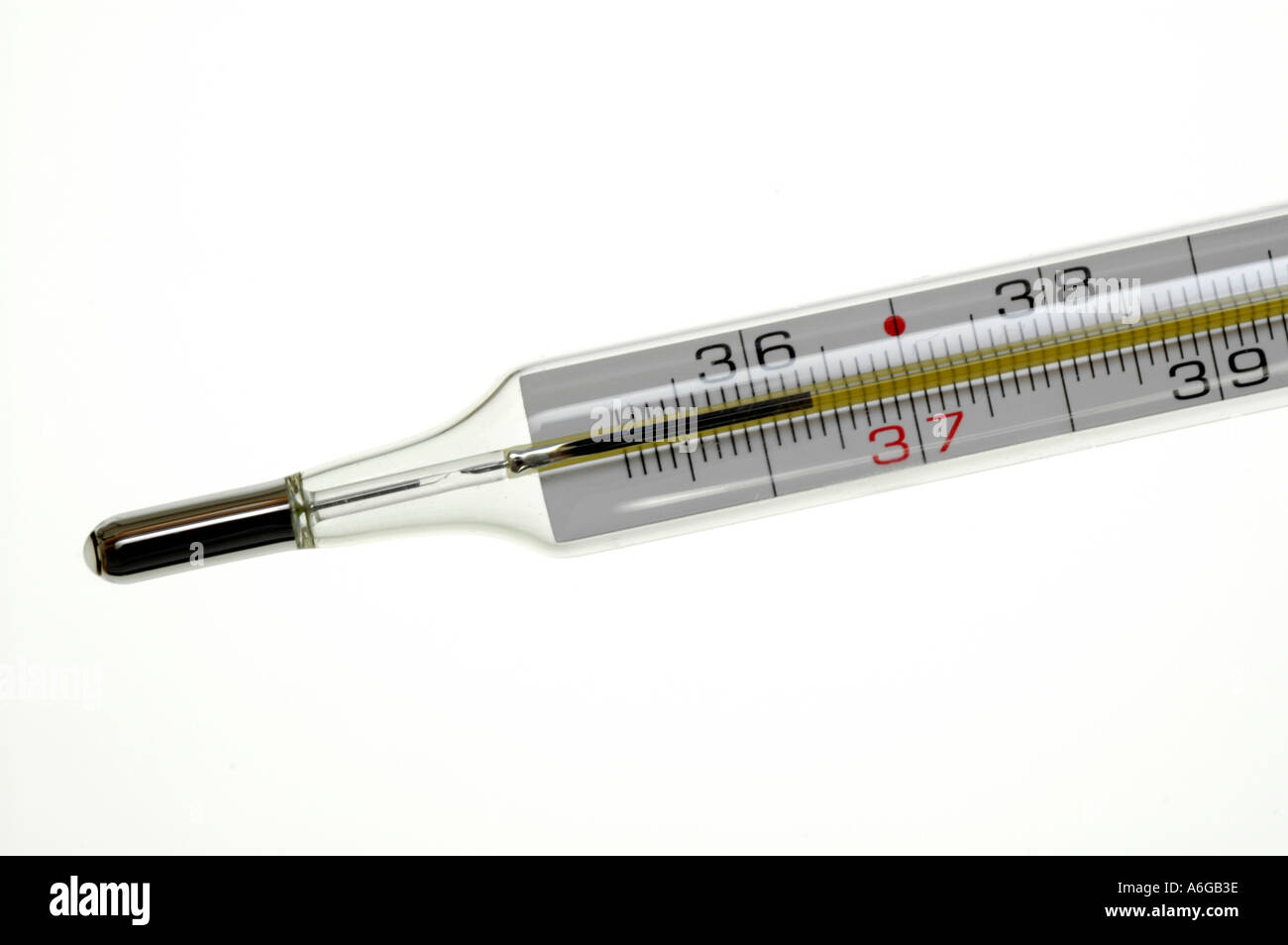 clinical thermometer Stock Photo