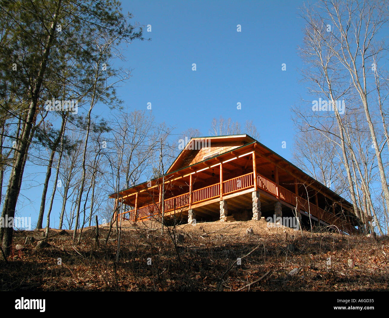 Log Cabin In The Hills Of Tennessee Nearing Completion After 2