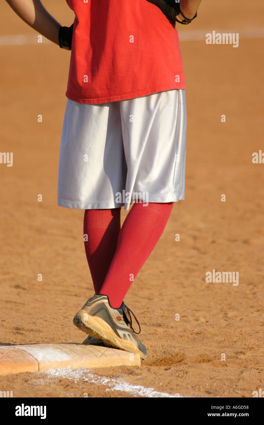 Men's fast pitch softball league for those under 35 who can play ball