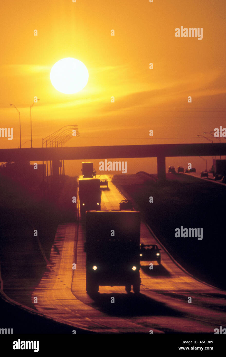 Interstate Highway system in Atlanta GA USA Stock Photo - Alamy