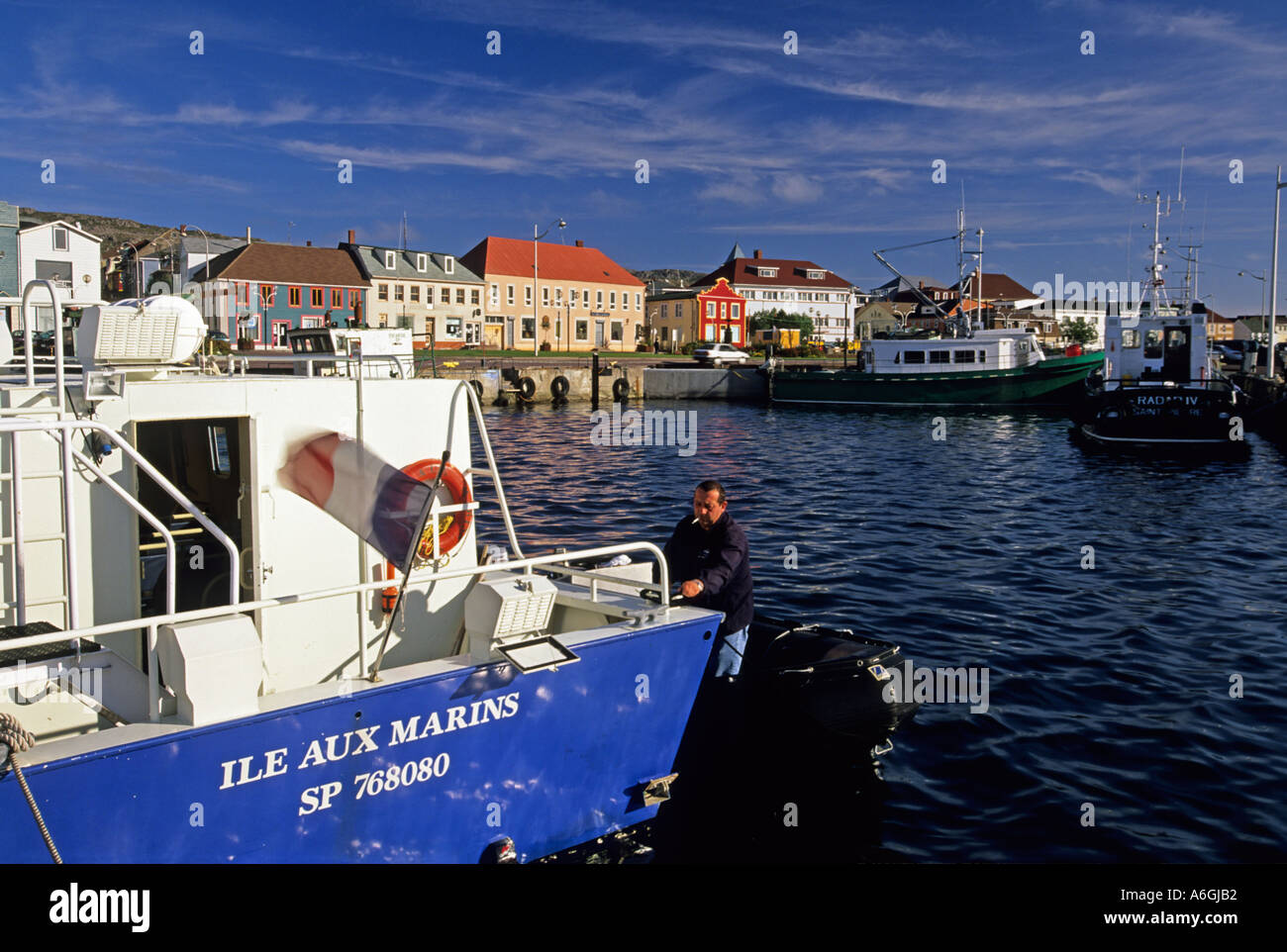 harbour Saint Pierre Saint Pierre and Miquelon France french islands