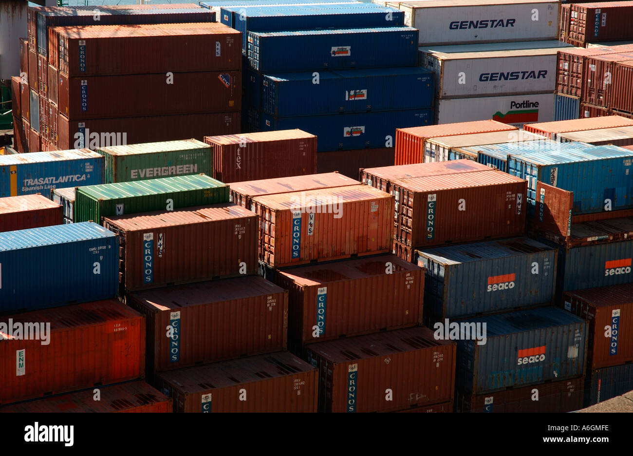Container harbour funchal madeira hi-res stock photography and images ...