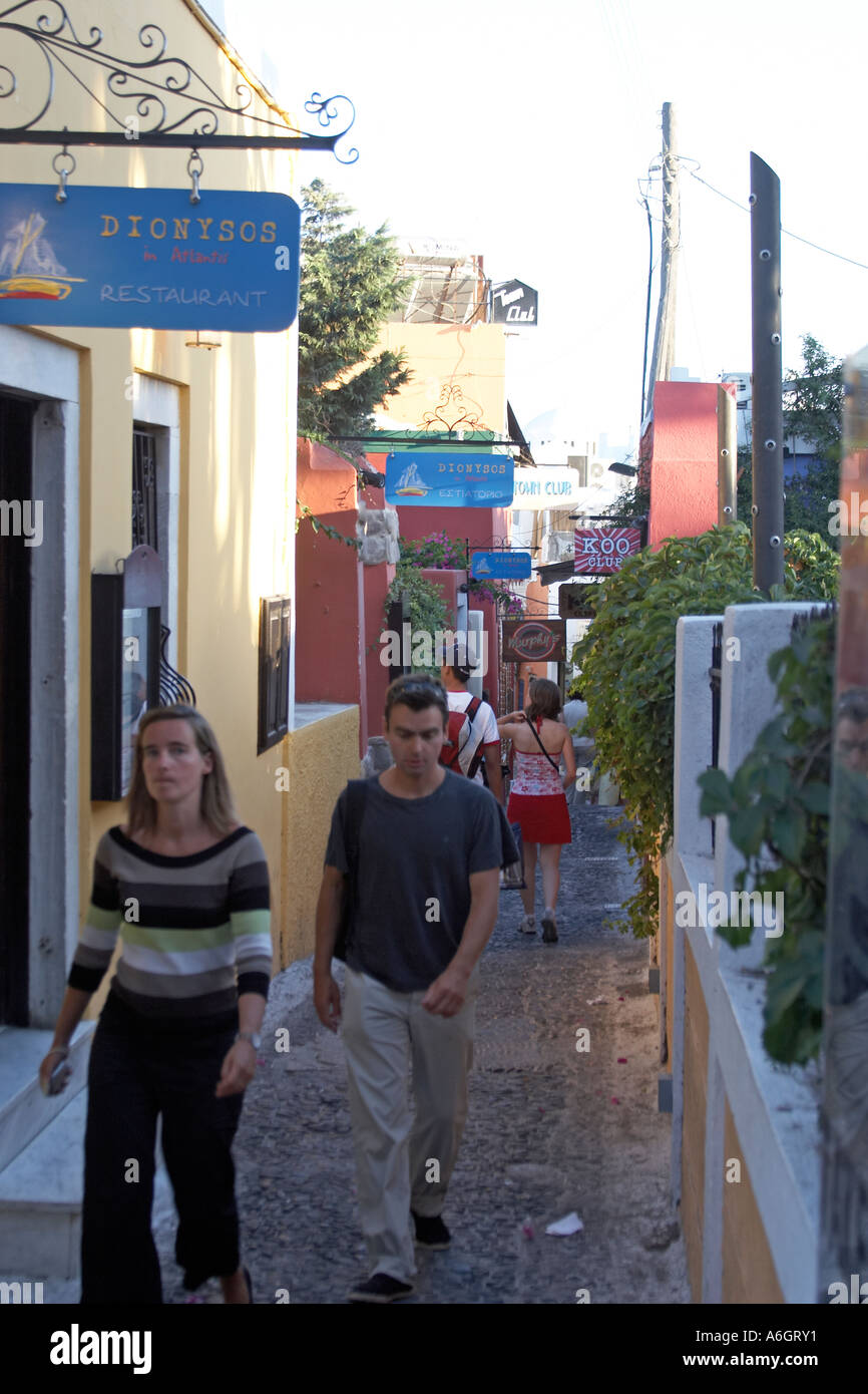 Town Club in Santorini, Fira Town