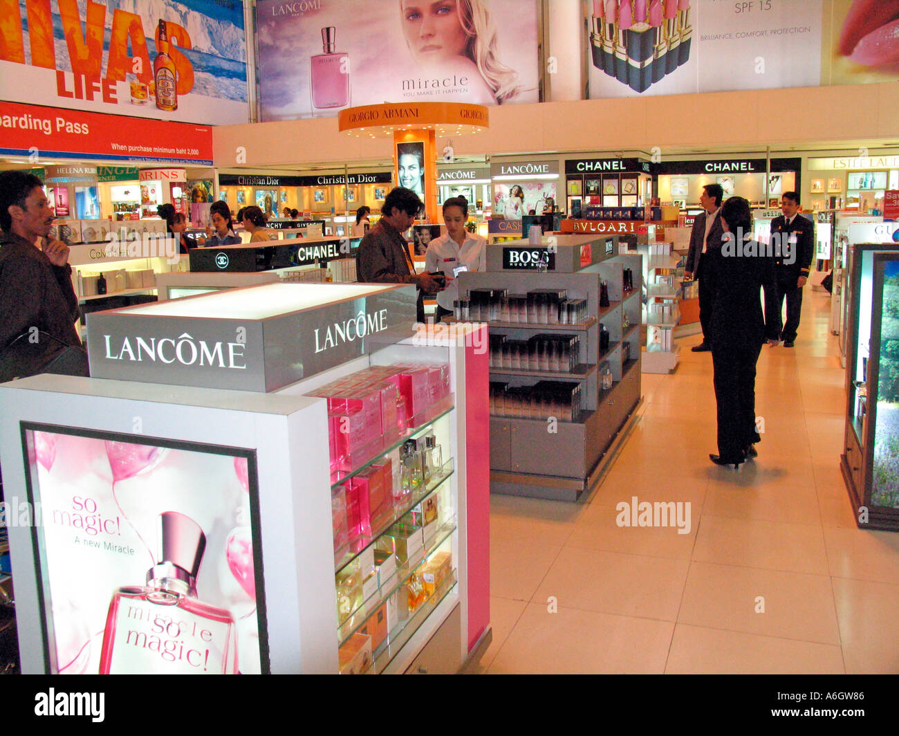 Duty free shopping Bangkok Interntational Airport