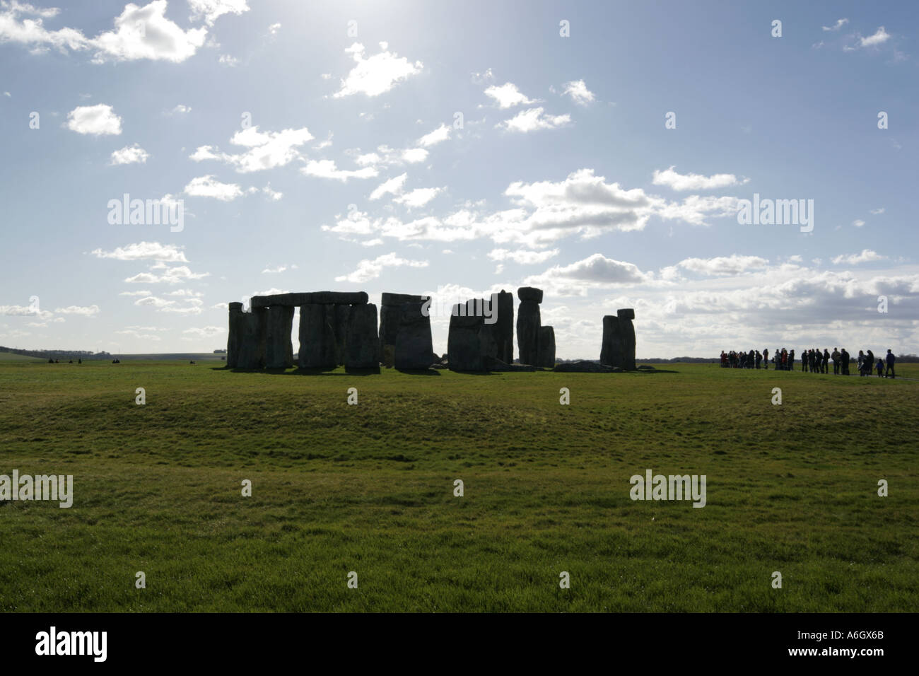 Stonehenge Salisbury Plain Wiltshire England World Heritage Site Stock Photo