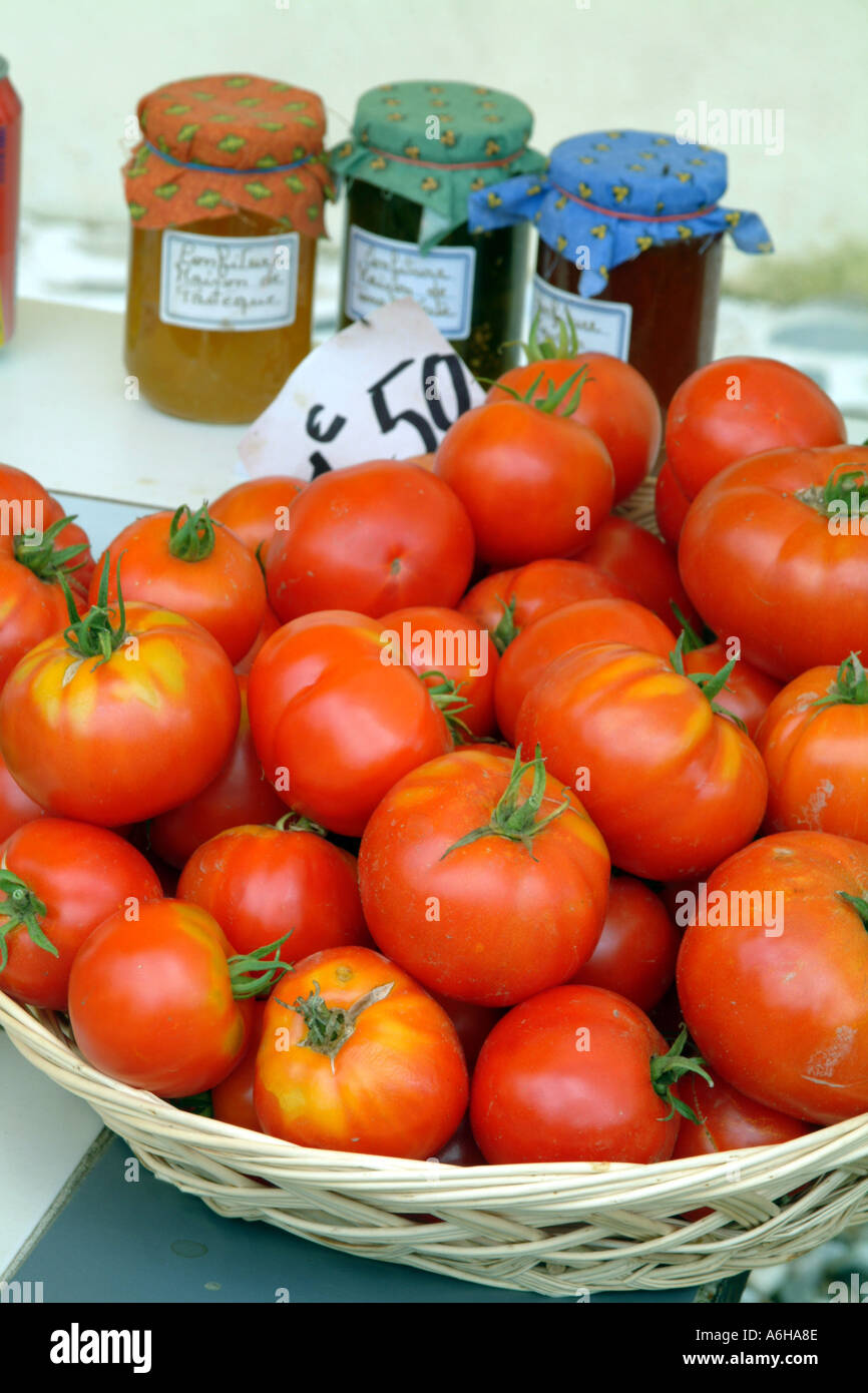 Canal du Midi Southern France produce for sale at Lockeepers cottage