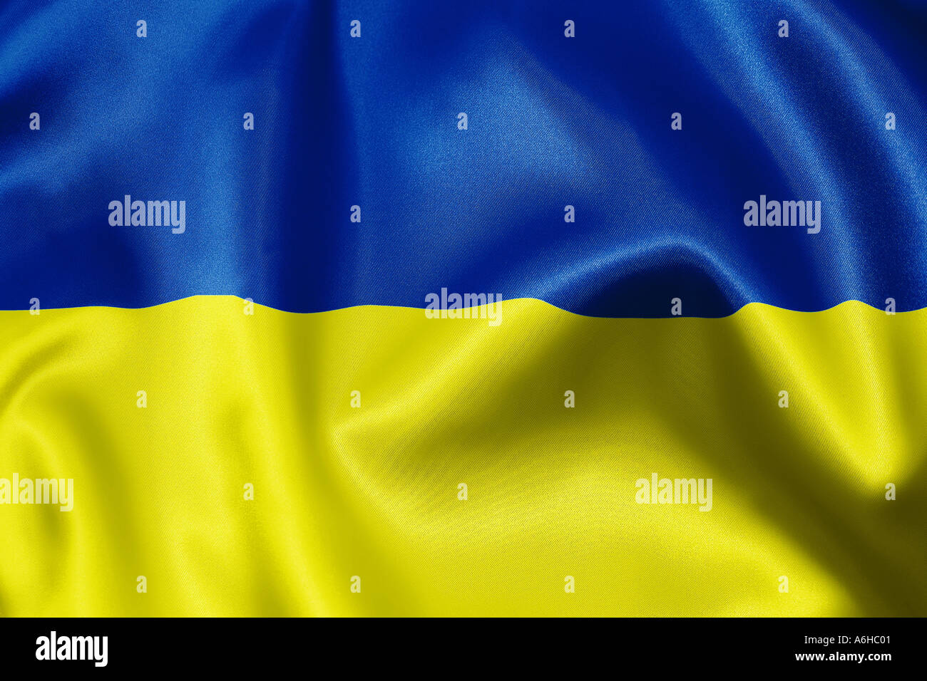 Flag of Ukraine  Stock Photo