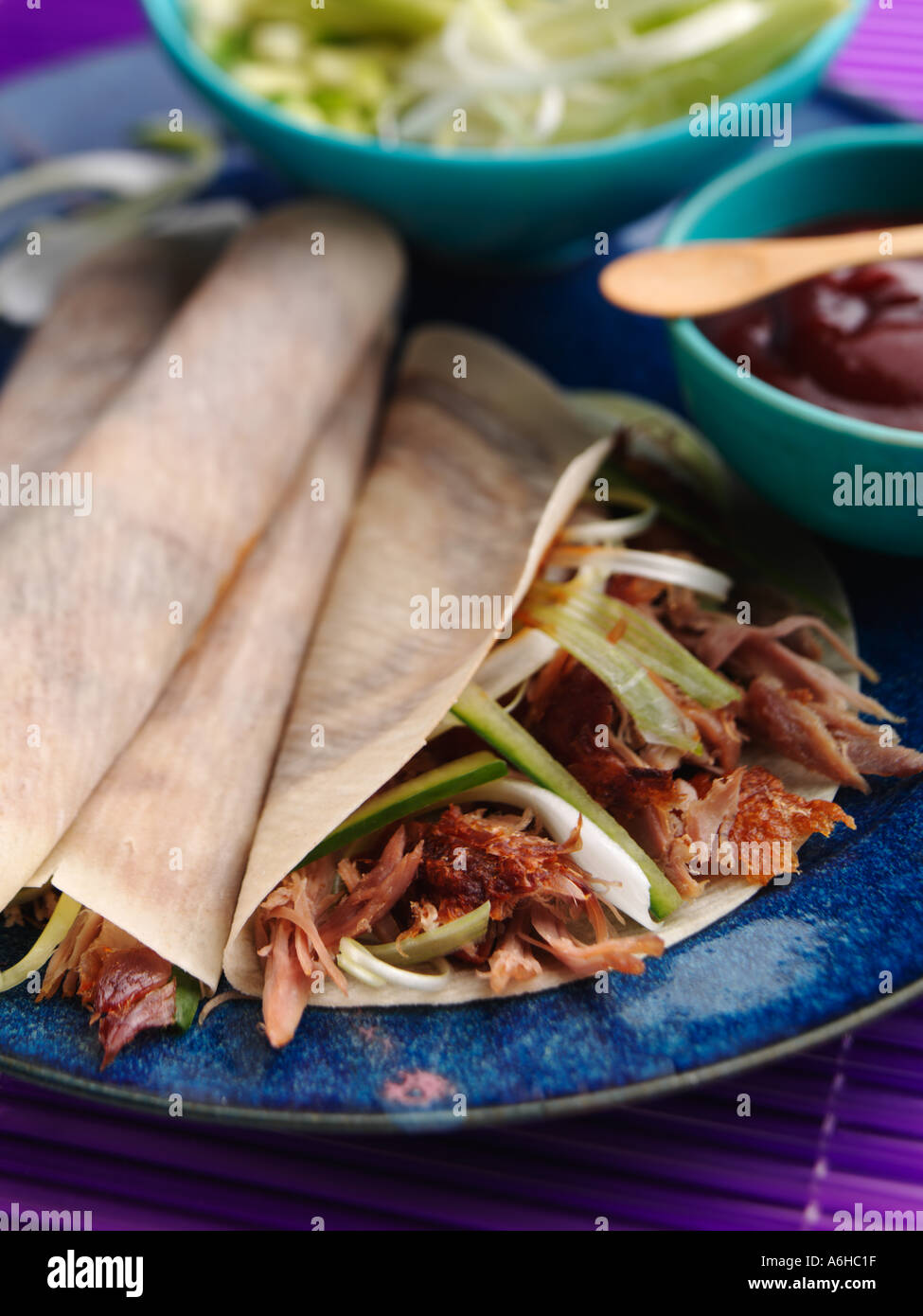 Aromatic Crispy Duck Stock Photo - Alamy