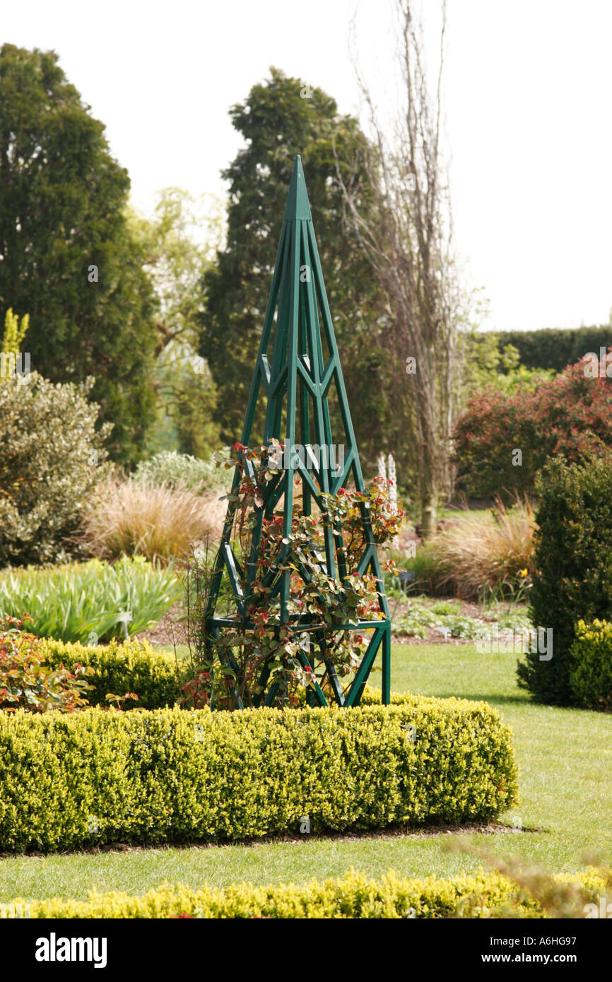 Hyde Hall Gardens Essex England UK Formal garden Stock Photo Alamy