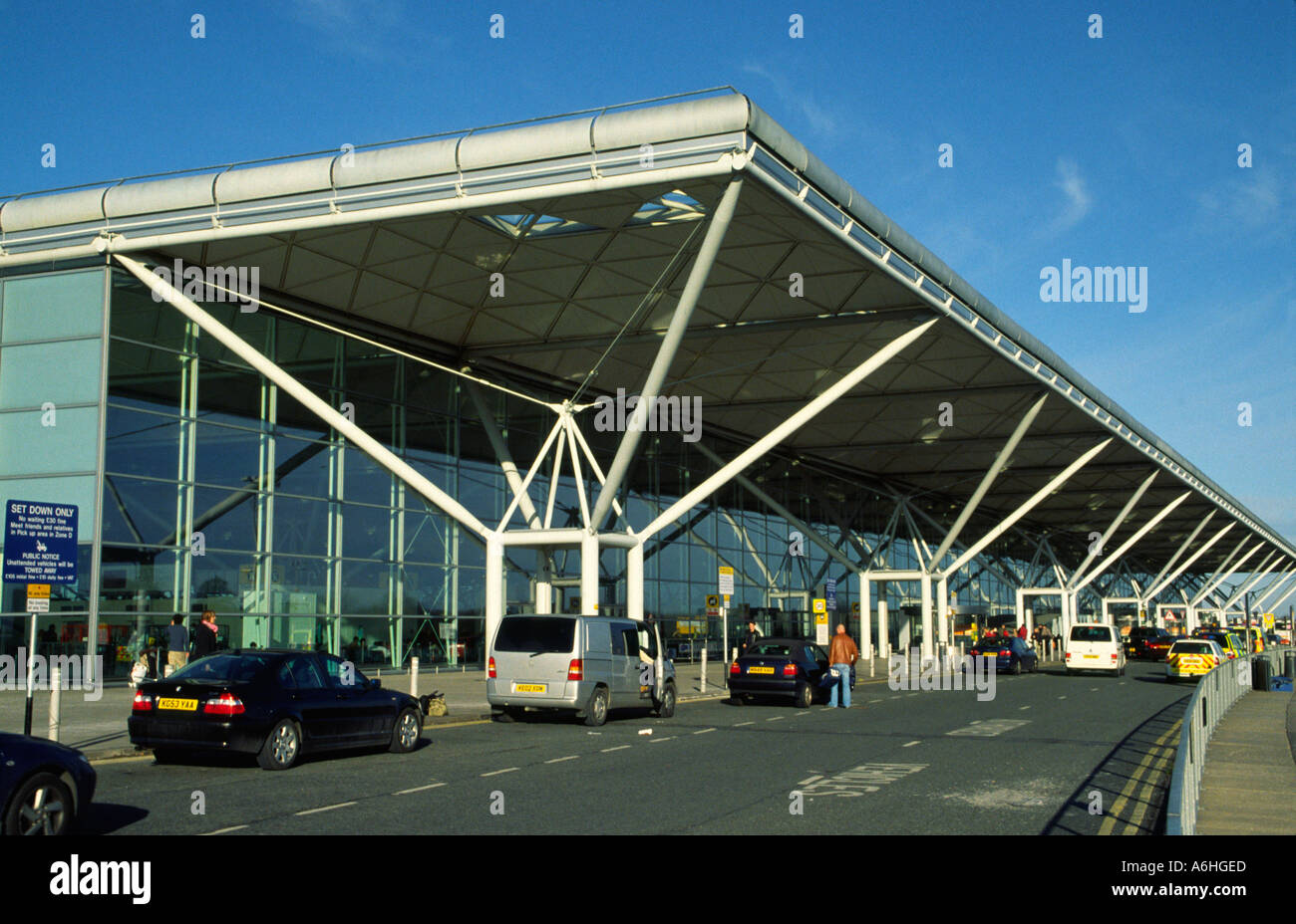 Stansted Airport London England Stock Photo