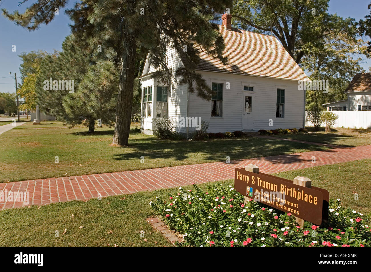 Harry S Truman Birthplace State Historic Site Lamar Missouri Stock Photo