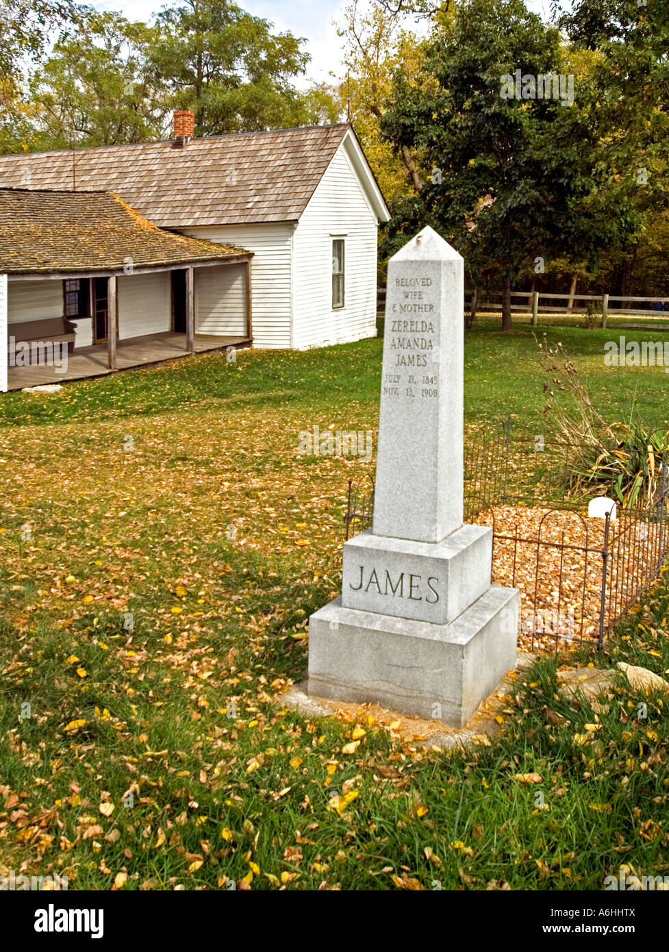 Jesse James Farm and Museum Kearney Missouri Stock Photo Alamy