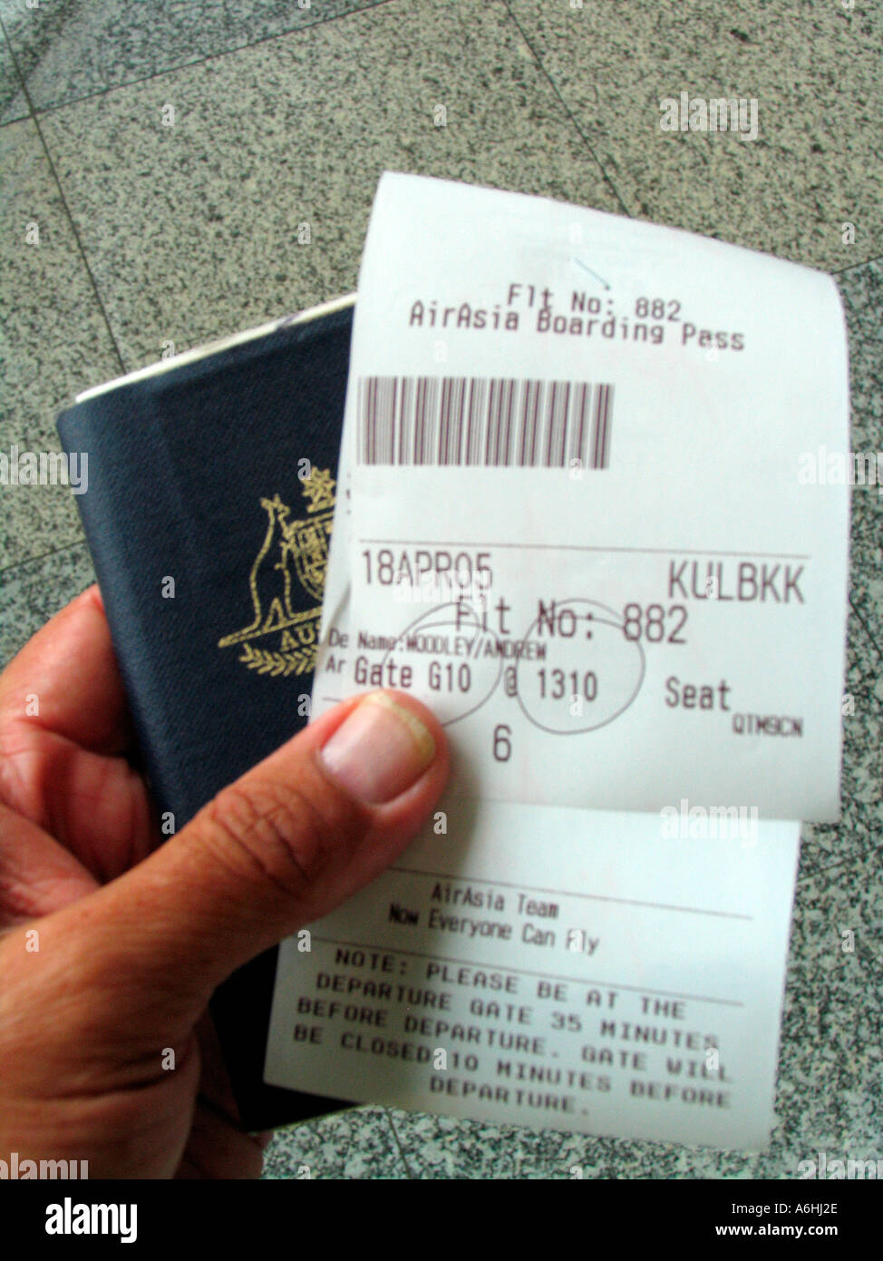 Air asia flight ticket