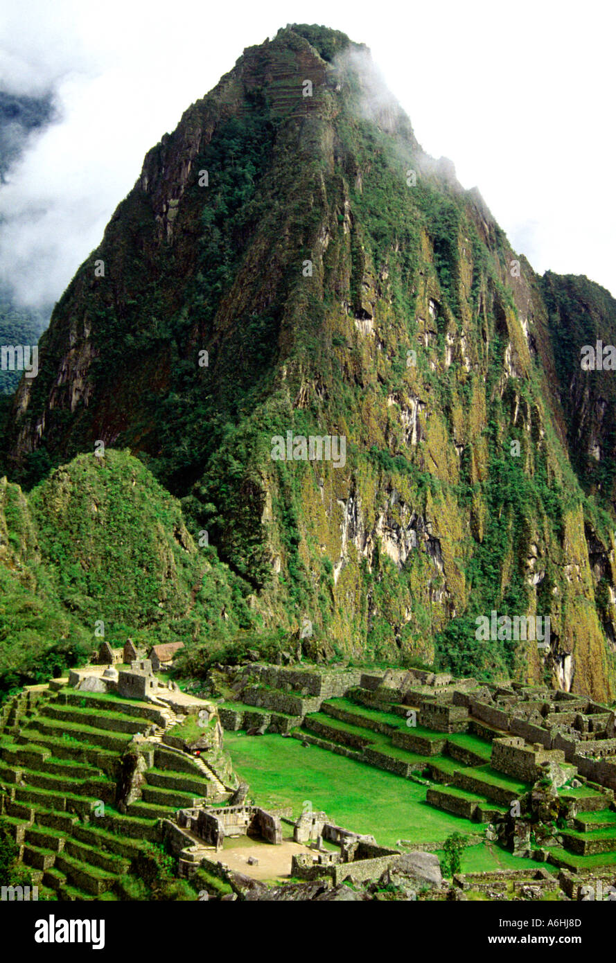 Machu Picchu Peru South America Stock Photo
