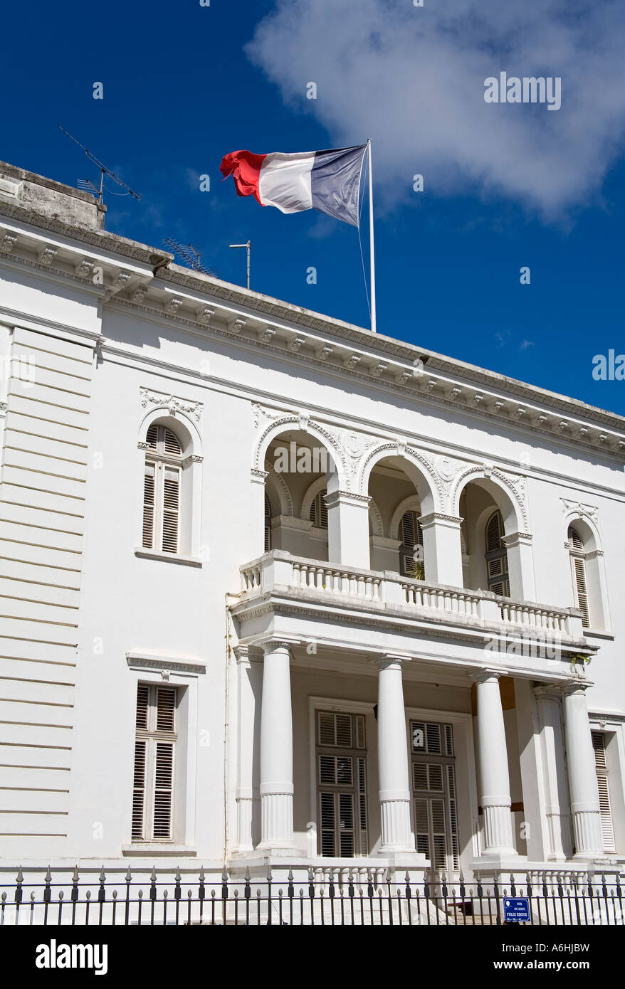 Government House Fort de France City Martinique French Antilles