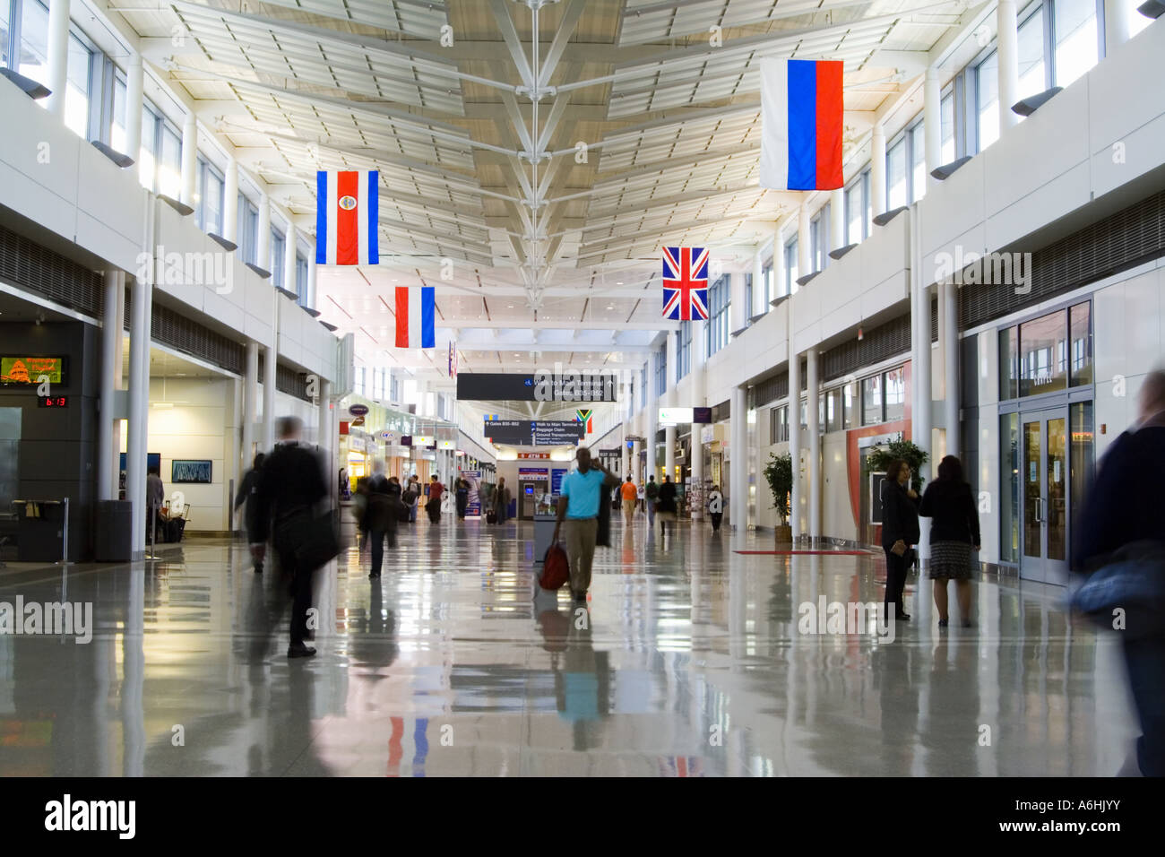 Dulles international airport terminal hires stock photography and