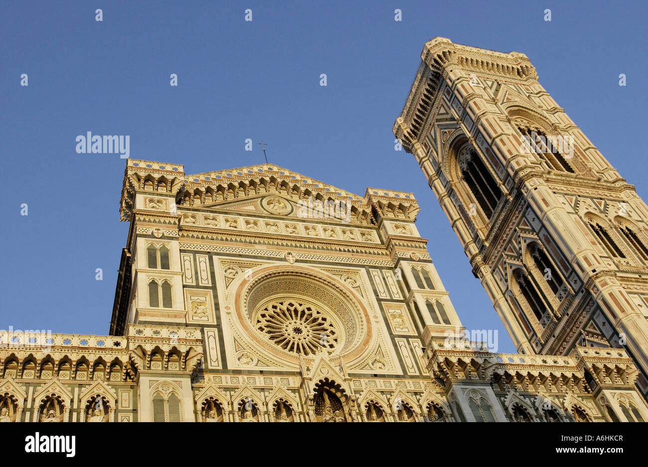Campanile cathedral Florence, Italy Stock Photo