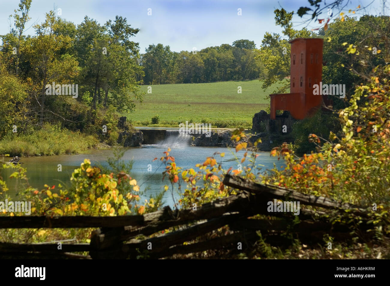 Alley Spring Grist Mill a historic 1894 roller grist mill in Eminence