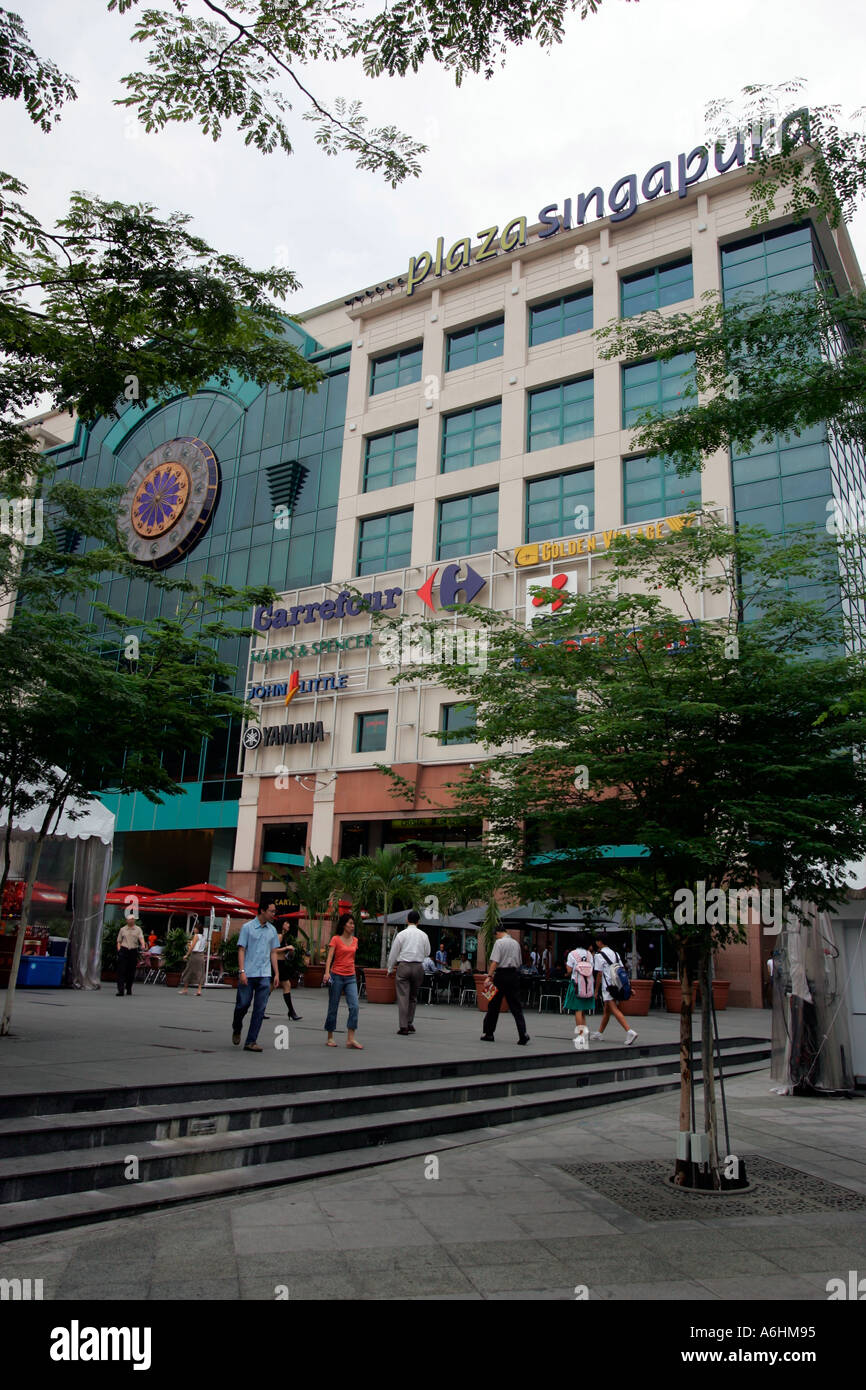 Plaza Singapura shops near Dhoby Ghaut on Orchard Road Singapore Stock Photo