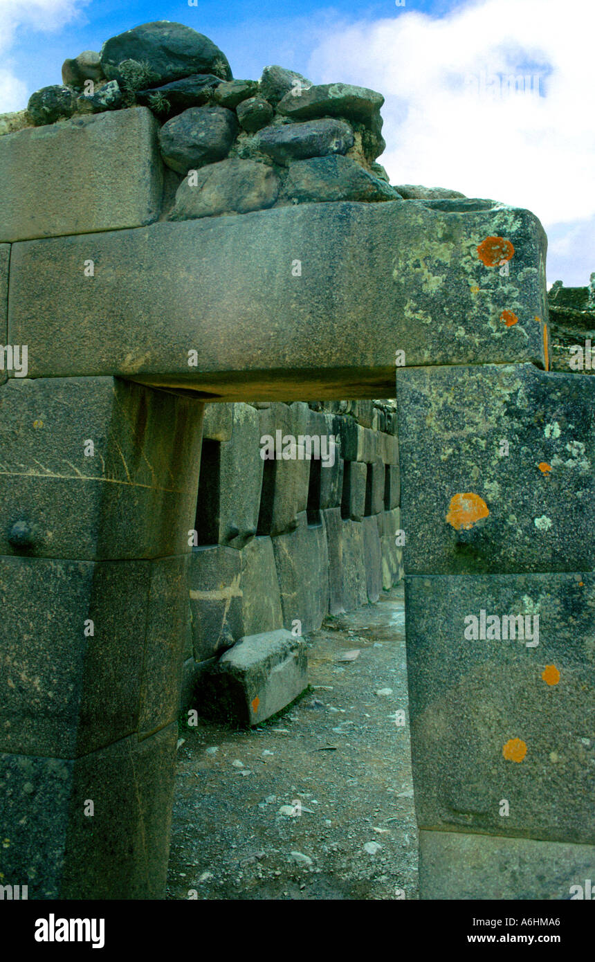 Ollantaytambo ruins.Sacred Valley.Peru Stock Photo