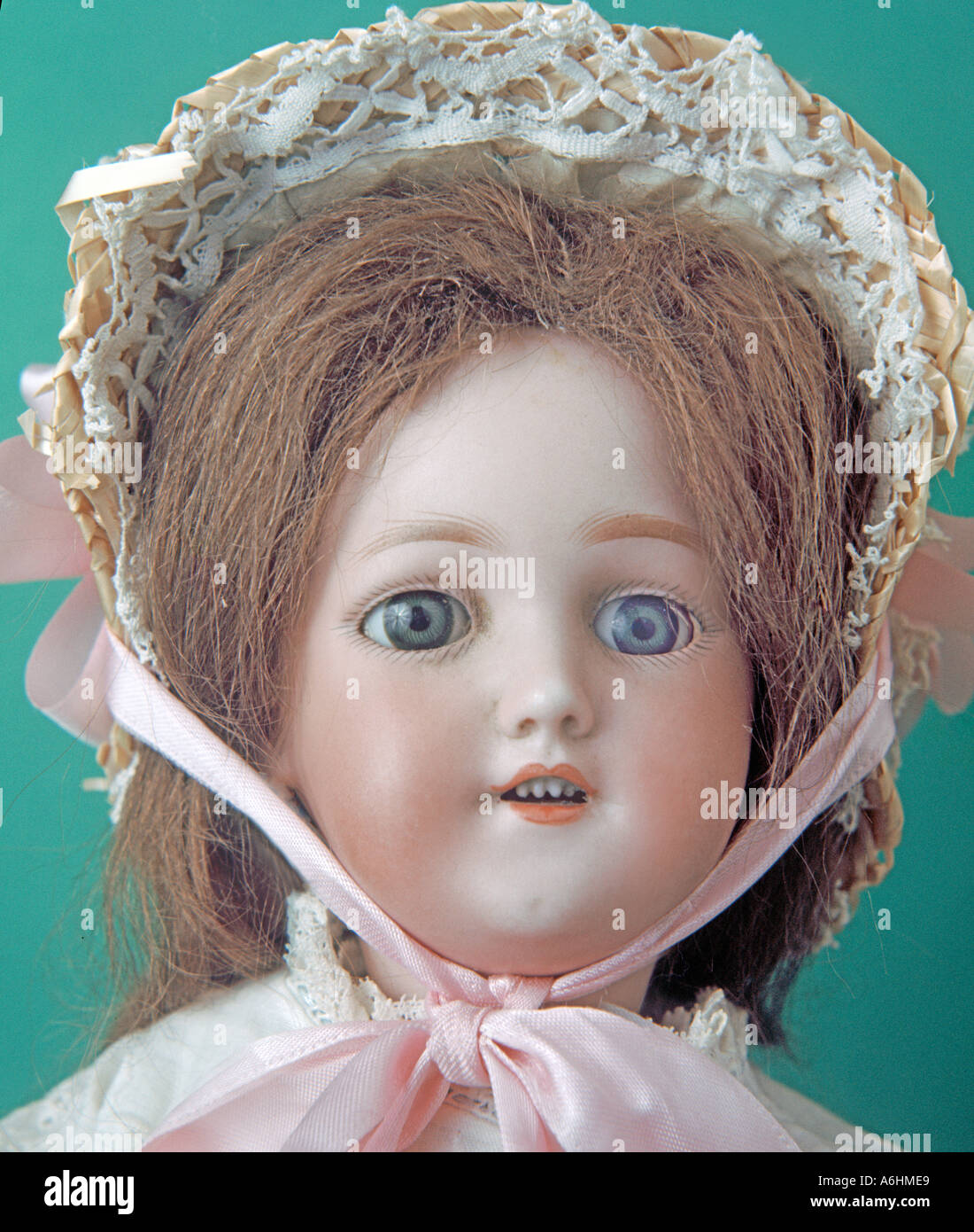 An artfully displayed collection of antique china [bisque] doll parts Stock  Photo - Alamy