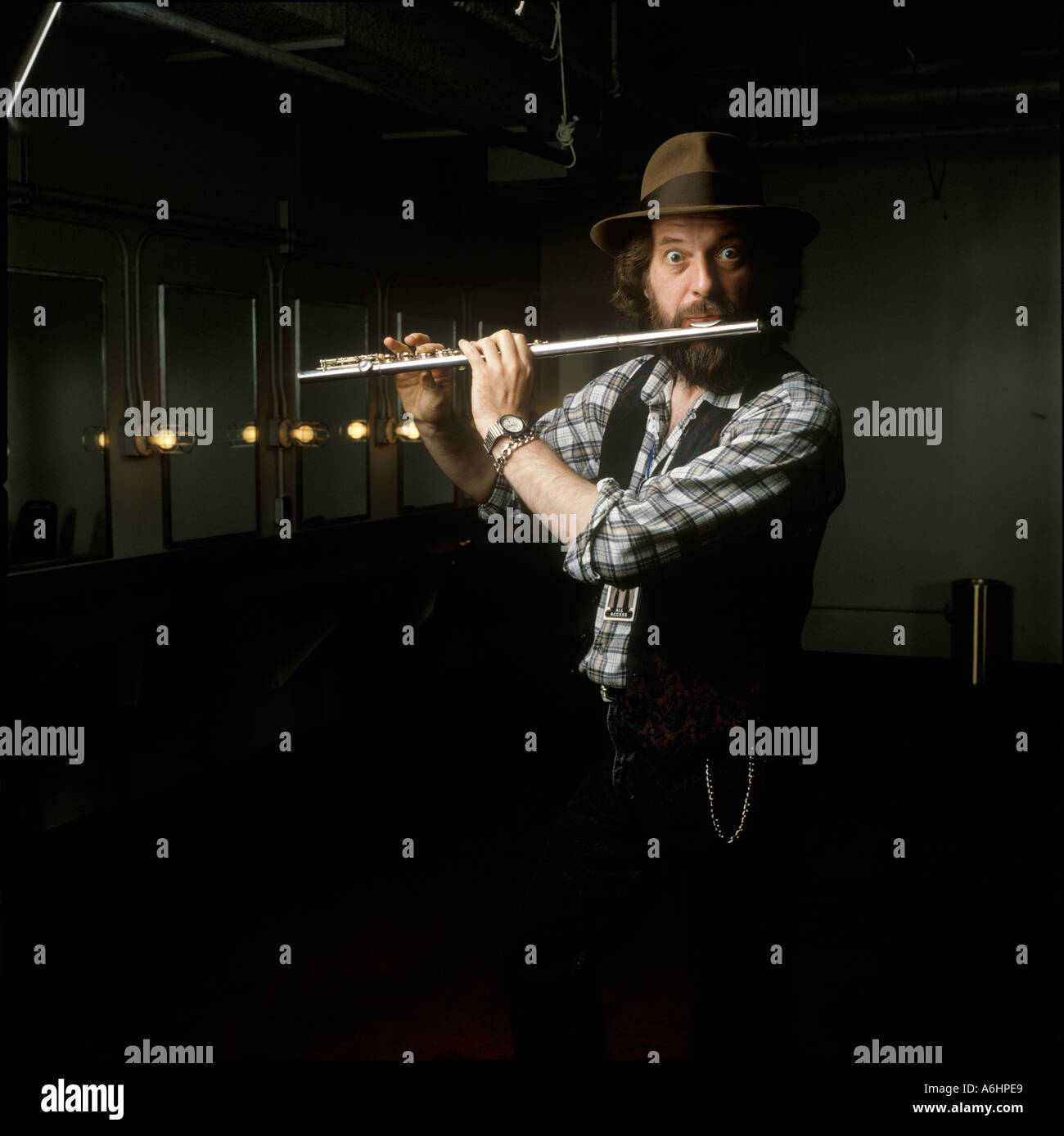 Rock flute player hires stock photography and images Alamy