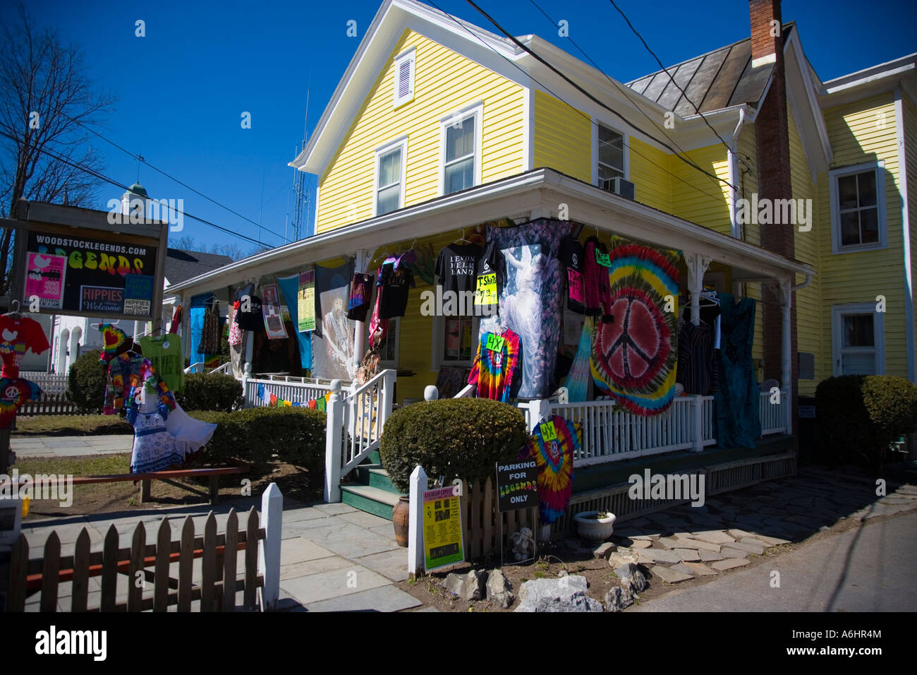 Souvenir store in Woodstock, NY Stock Photo Alamy