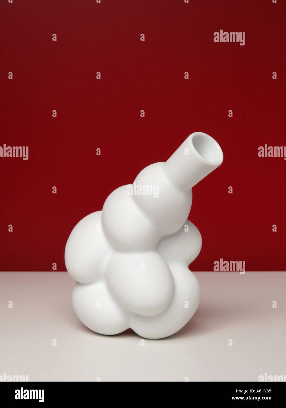 Egg vase by famous Dutch designer Marcel Wanders Stock Photo