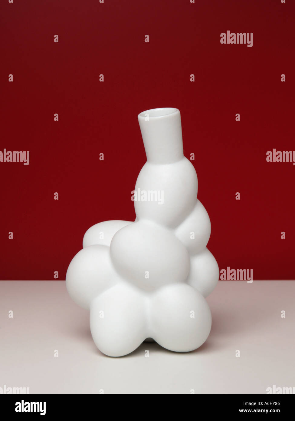 Egg vase by famous Dutch designer Marcel Wanders Stock Photo