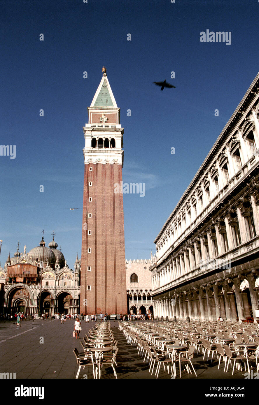 Italy Venice St Marc Place Stock Photo